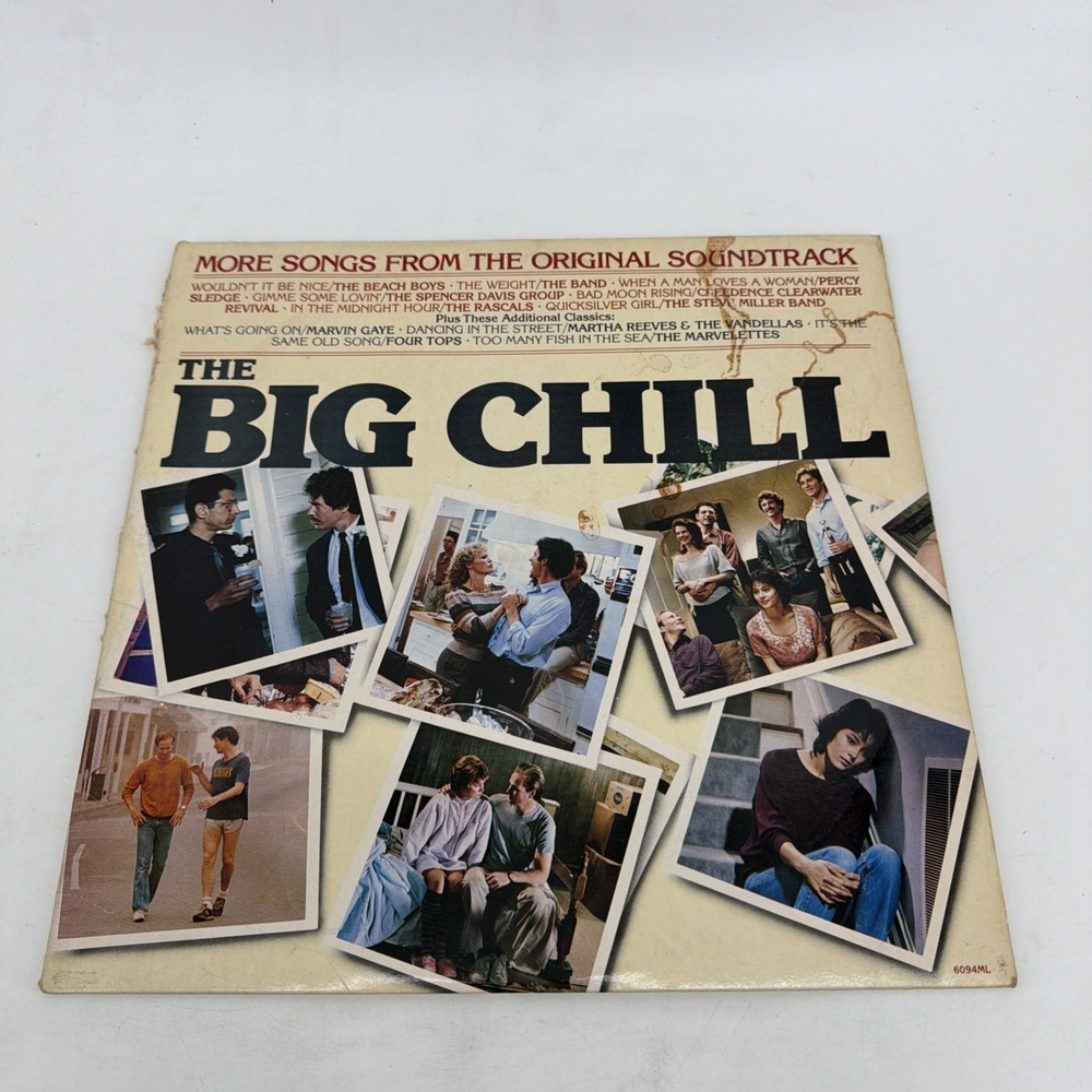 More Songs From The Original Soundtrack The Big Chill Motown Vinyl LP Record